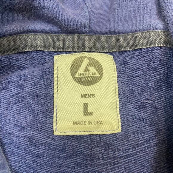 American Giant Full Zip Hoodie Made in USA Men's L Loungewear - Picture 4 of 10